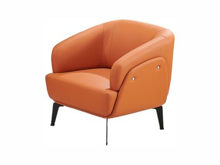 CLOUD 1 Seater Sofa - Desk Craft Leather Comfort Chair in Dubai