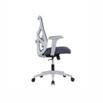 PHANTOM Black Mid-Back Mesh Chair - Desk Craft Office Furniture in Dubai