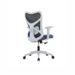 PHANTOM Black Mid-Back Mesh Chair - Desk Craft Office Furniture in Dubai