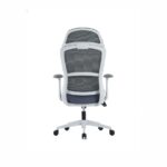 MIKO White Full-Back Mesh Chair - Desk Craft Office Furniture in Dubai