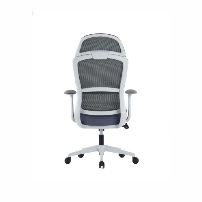 MIKO White Full-Back Mesh Chair - Desk Craft Office Furniture in Dubai