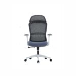 MIKO White Full-Back Mesh Chair - Desk Craft Office Furniture in Dubai