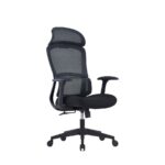 MIKO Black & White Full-Back & Mid-Back Mesh Chair - Image 5