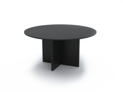 Conferen Cross Base Round Table - Desk Craft Office Furniture in Dubai