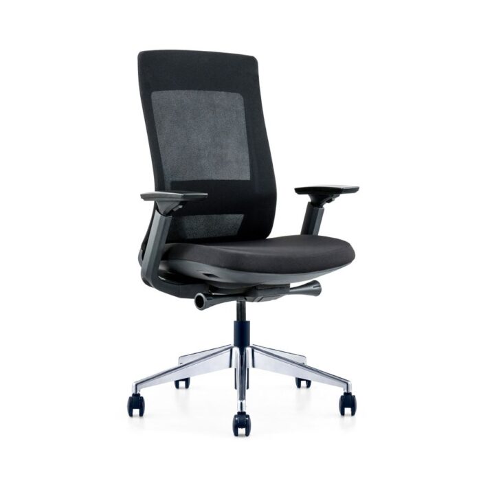 EVL-002B VIVO-b Mesh Black Frame Ergonomic Chair - Desk Craft Office Chairs in Dubai (5)