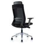 EVL-002a VIVO-b Mesh Black Frame Ergonomic Chair - Desk Craft Office Chairs in Dubai 4