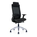 EVL-002a VIVO-b Mesh Black Frame Ergonomic Chair - Desk Craft Office Chairs in Dubai 4