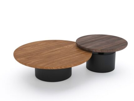 Edralin Double Round Coffee Tables - Desk-craft office furniture UAE