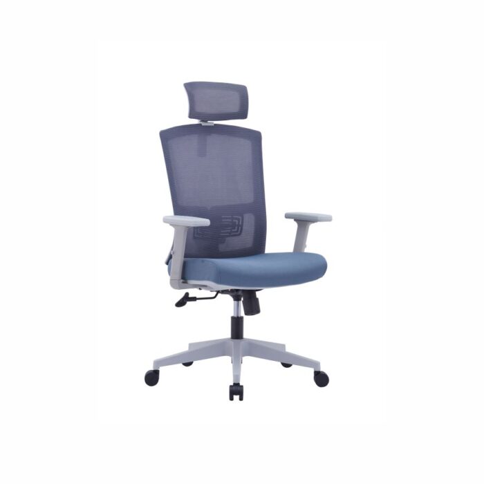 MAXON-A GREY FRAME MESH ERGONOMIC CHAIR - Desk Craft office furniture in Dubai (2)