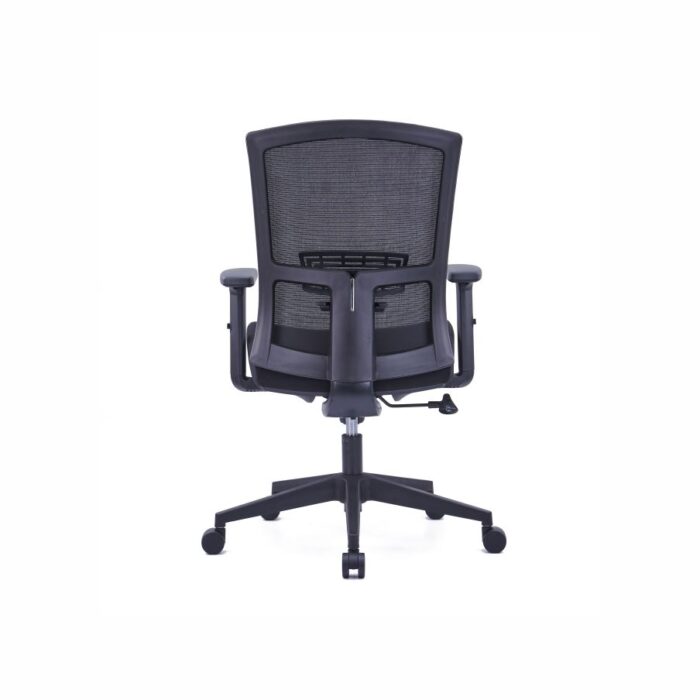 MAXON-B Black Mesh Chairs - Desk Craft Office Furniture in Dubai No Headrest