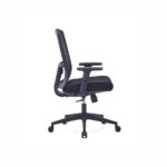 MAXON-B Black Mesh Chairs - Desk Craft Office Furniture in Dubai No Headrest