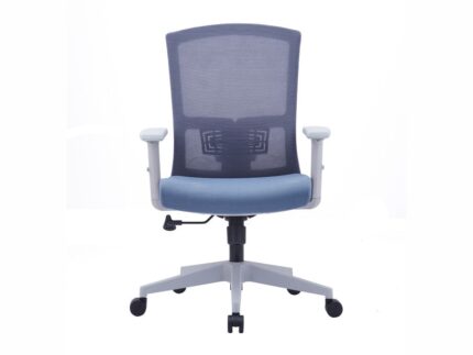 MAXON-B Grey Frame Mesh Ergonomic Chair - Desk Craft office furniture Dubai (1)