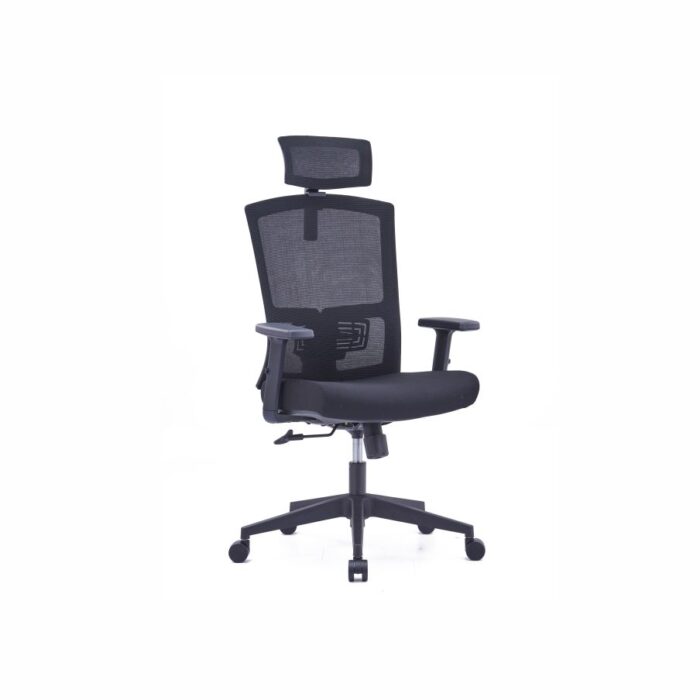 MAXON Black Mesh Chairs - Desk Craft Office Furniture in Dubai (2)