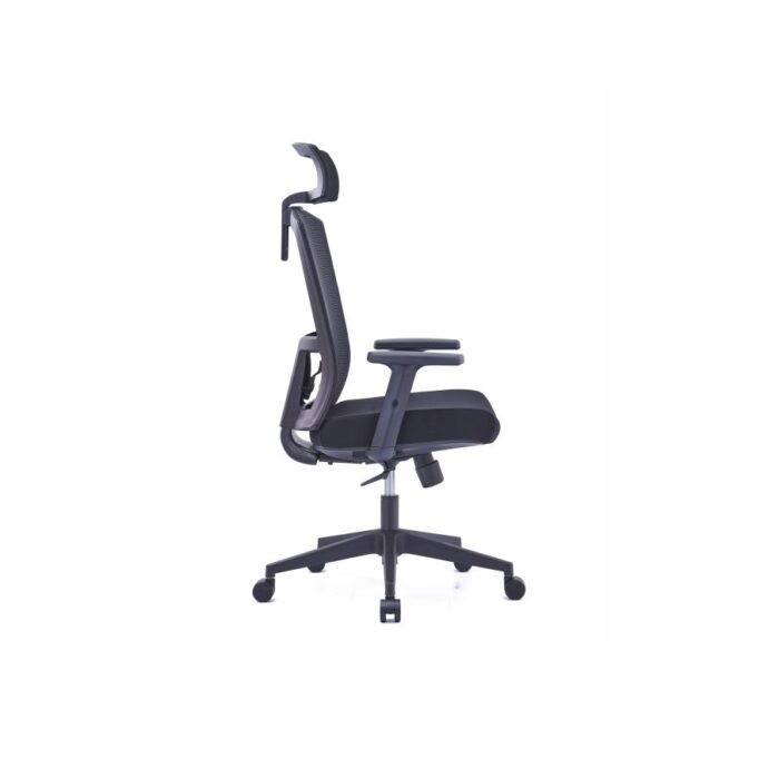 MAXON Black Mesh Chairs - Desk Craft Office Furniture in Dubai (2)