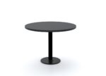 Mercurio Metallic Base Round Table - Drum Base - Desk Craft Office Furniture in Dubai (2)