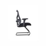 PHANTOM Black Mesh Visitor Chair - Desk Craft Office Furniture in Dubai