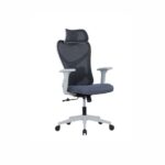 PHANTOM Black Mid-Back Mesh Chair - Desk Craft Office Furniture in Dubai