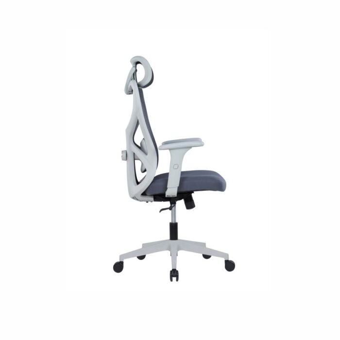 PHANTOM Black Mid-Back Mesh Chair - Desk Craft Office Furniture in Dubai