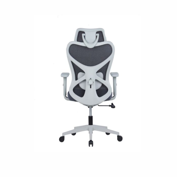 PHANTOM Black Mid-Back Mesh Chair - Desk Craft Office Furniture in Dubai