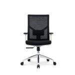 Prime Ergonomic Mesh White Frame Chair - Desk Craft Office furniture in Dubai