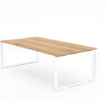 Terra White Frame Meeting Table- Desk-Craft Office Furniture Dubai UAE