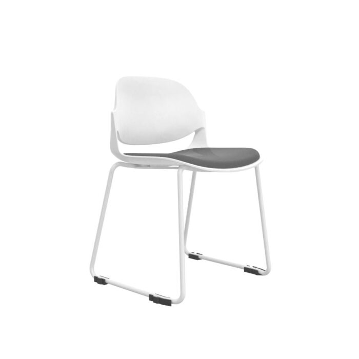 TURNER White Frame Nesting Chair
