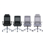 VIVO-A Black & White Frame Full & Mid-Back Mesh Chair