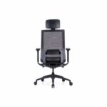 VIX Black Mesh Ergonomic Chair - Desk Craft office furniture in Dubai (5)