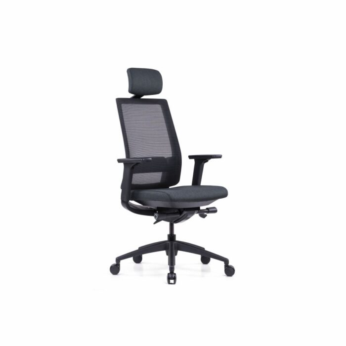 VIX Black Mesh Ergonomic Chair - Desk Craft office furniture in Dubai (5)