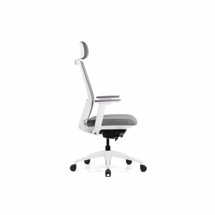 DIANA White Full-Back Mesh Ergonomic Chair