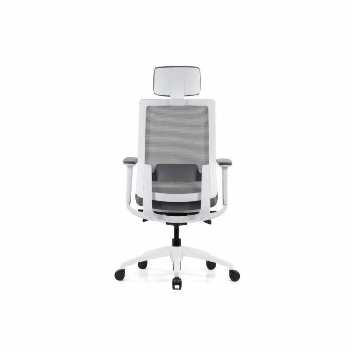 DIANA White Full-Back Mesh Ergonomic Chair
