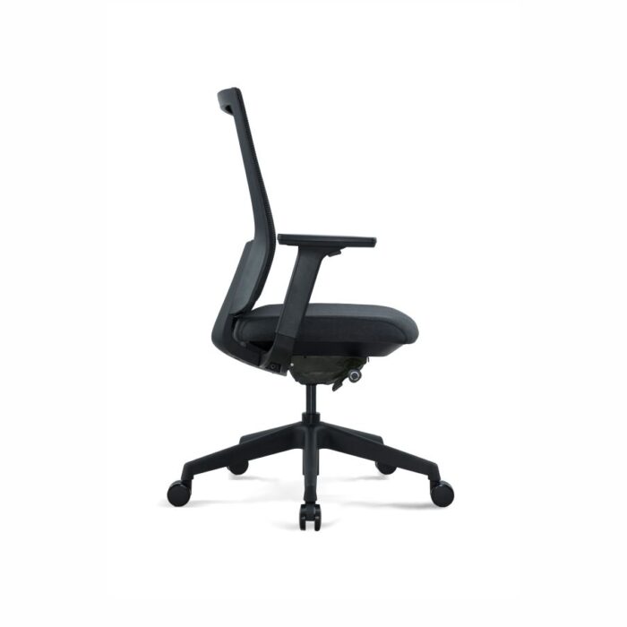 DIANA Black Mid-Back Mesh Ergonomic Chair