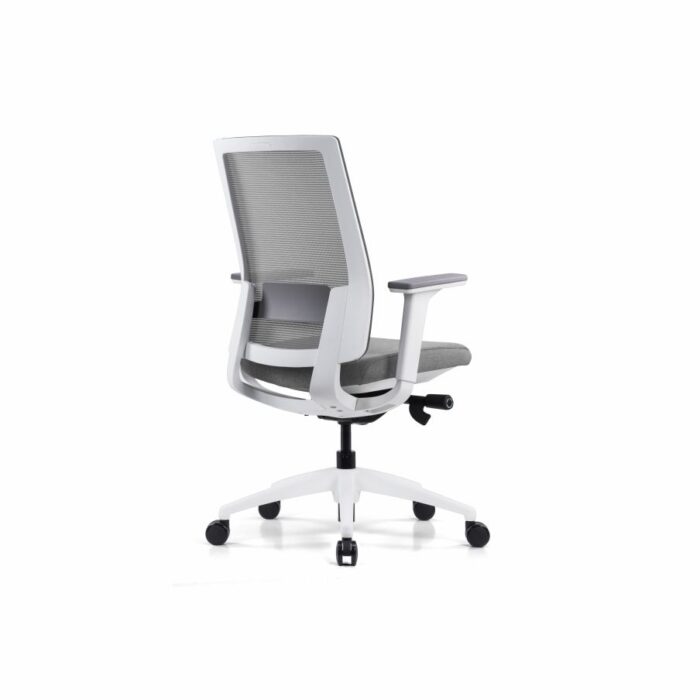 DIANA White Mid-Back Mesh Ergonomic Chair