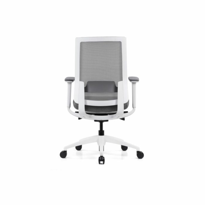 DIANA White Mid-Back Mesh Ergonomic Chair