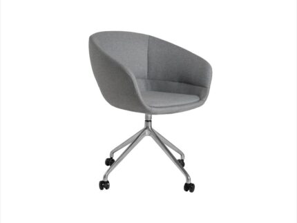 ARCHINI Armrest Swivel Lounge Chair - Desk Craft Mobility Lounge Office Furniture in Dubai