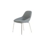 ARCHINI Steel Base Lounge Chair - Desk Craft armrest office Furniture in Dubai