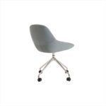 ARCHINI Swivel Base Lounge Chair with Wheels - Desk Craft office lounge chairs in Dubai