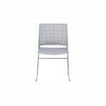 ARGO GREY Lightweight Stackable Chair - Desk Craft multipurpose office chairs in Dubai