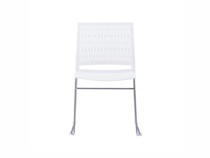 ARGO WHITE Lightweight Stackable Chair - Desk Craft Multifunctional Office Chairs in Dubai (5)