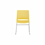 ARGO YELLOW Lightweight Stackable Chair - Desk Craft Multifunctional Office Chairs in Dubai (5)