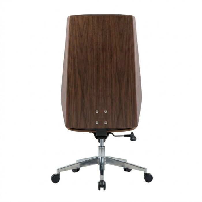 BENTO CREAM Full-Back Leather Chair