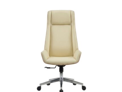 BENTO CREAM Low-Back and Full-Back Leather Chair