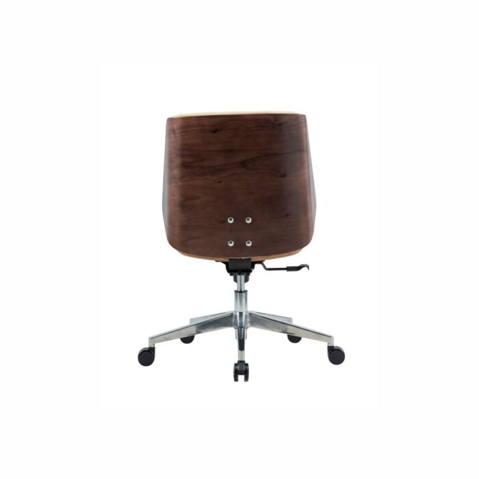 CH-269B BENTO CREAM Low-Back Leather Chair - Desk Craft Executive Office Furniture in Dubai