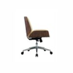 CH-269B BENTO CREAM Low-Back Leather Chair - Desk Craft Executive Office Furniture in Dubai