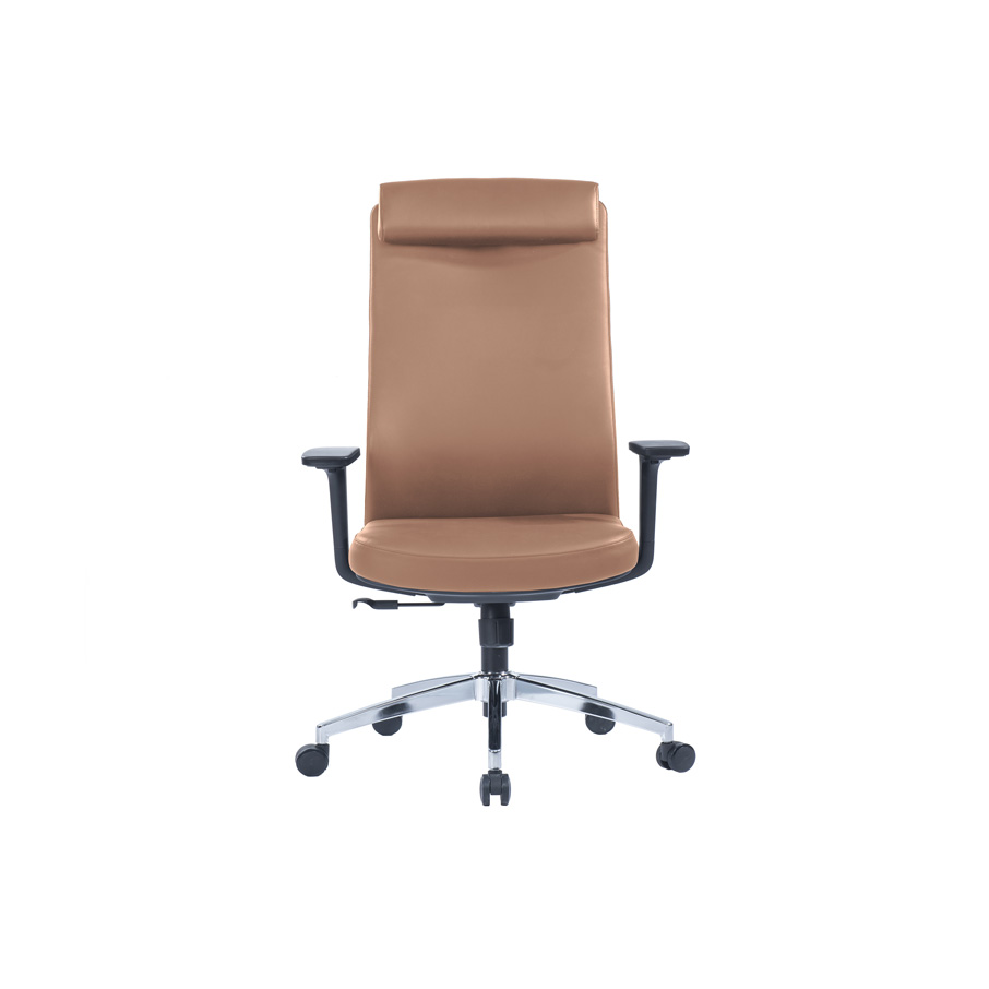 CHARLTON Brown Full Back Ergonomic Leather Chair - Desk Craft Office Furniture in Dubai (3) CHARLTON Brown Full Back Ergonomic Leather Chair - Desk Craft Office Furniture in Dubai