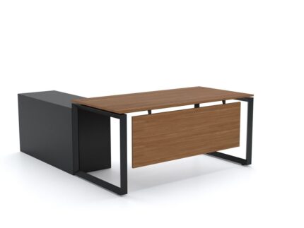 DIAMOND Executive L-Shaped Office Desk - Desk Craft Office Furniture in Dubai (1)