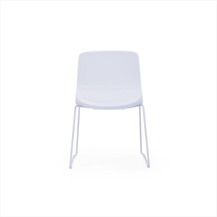EMS-001C- Turner White Full Frame Nesting Chair - Desk Craft Stylish Lounge office Furniture in Dubai