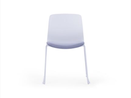 EMS-001C- Turner White Full Frame Nesting Chair - Desk Craft Stylish Lounge office Furniture in Dubai
