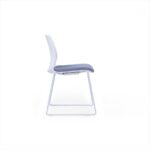 EMS-001C- Turner White Full Frame Nesting Chair - Desk Craft Stylish Lounge office Furniture in Dubai