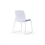 EMS-001C- Turner White Full Frame Nesting Chair - Desk Craft Stylish Lounge office Furniture in Dubai